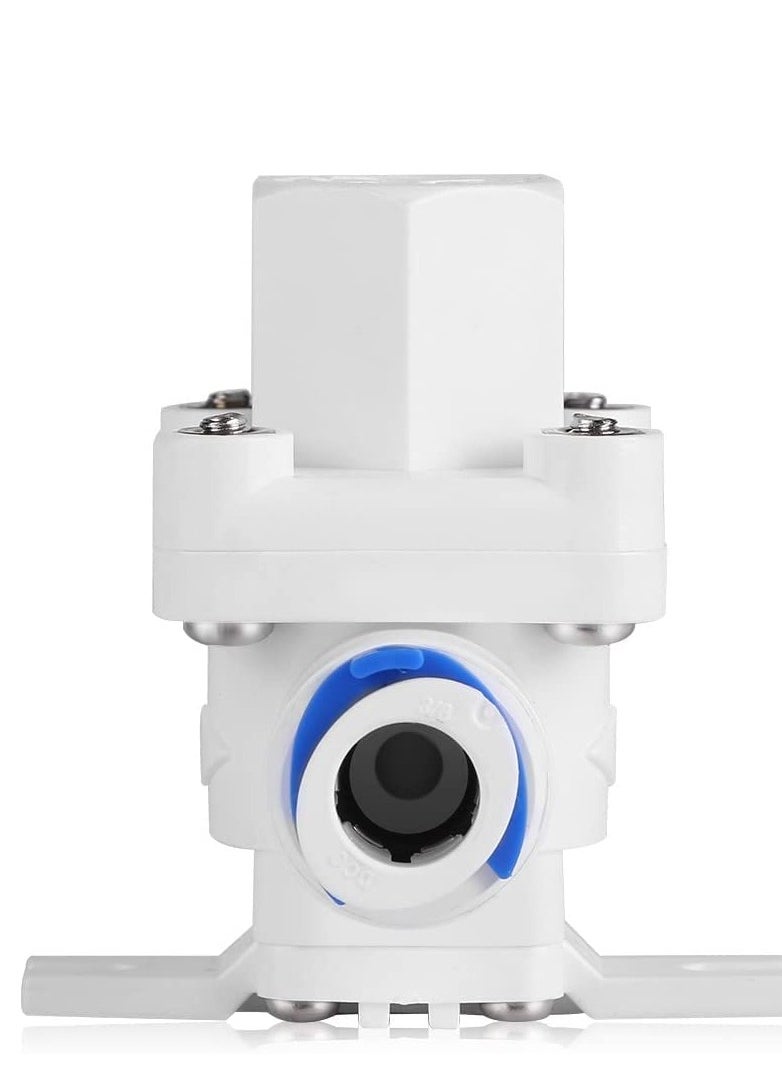 SYOSI - 3/8 Pushfit Tube Reducing Valve,Plastic Pressure Relief Regulator Reducing Valve Filter Protection RO Water System - Image 1