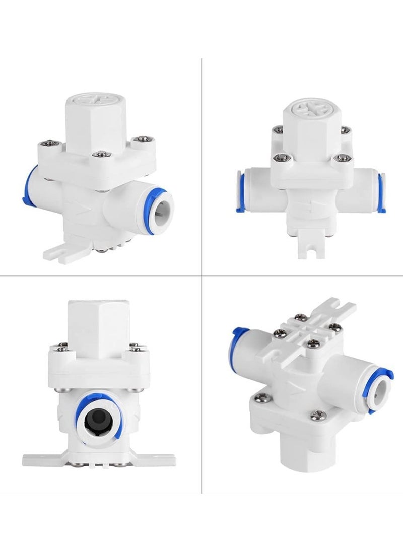 SYOSI - 3/8 Pushfit Tube Reducing Valve,Plastic Pressure Relief Regulator Reducing Valve Filter Protection RO Water System - Image 1