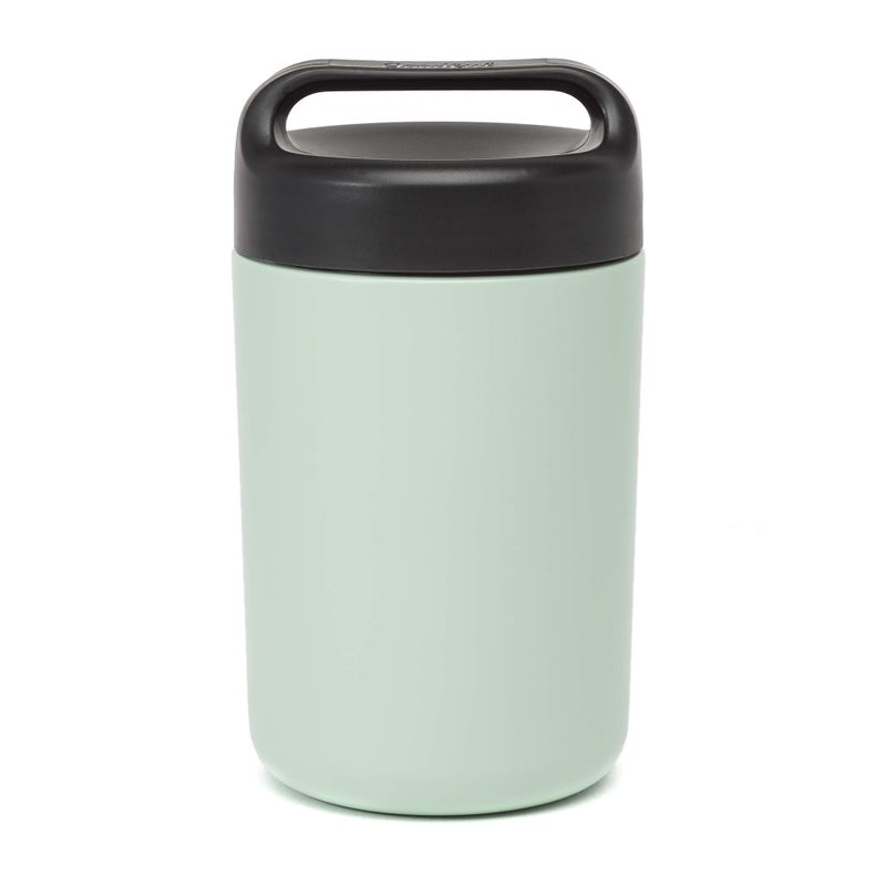 Goodful Stainless Steel Food Jar, Double Wall Vacuum Sealed Insulated Food Storage Container with Carry Handle Lid, 16-Ounce, Sage - Image 1
