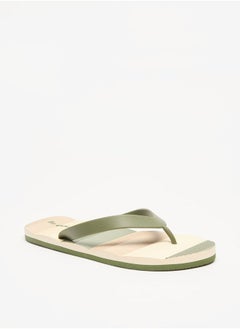 Lee Cooper شبشب رجالي مخطط سهل الارتداء  - Image 1