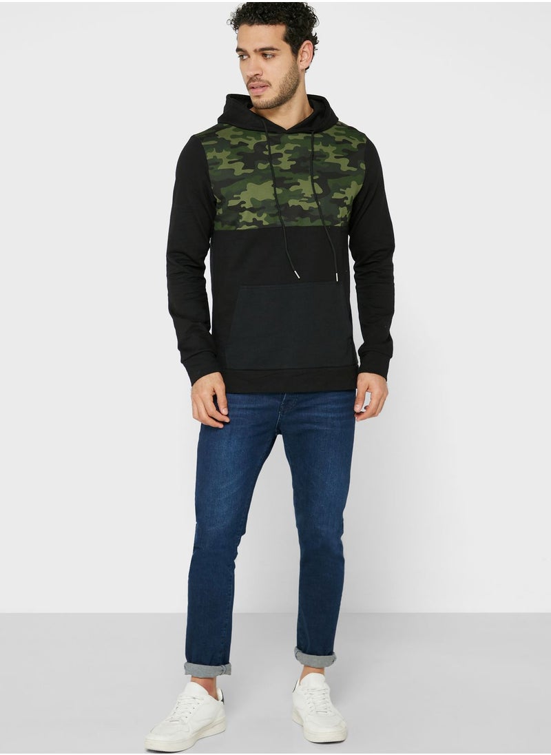 Seventy Five - Camo Block  Hoodie - Image 1