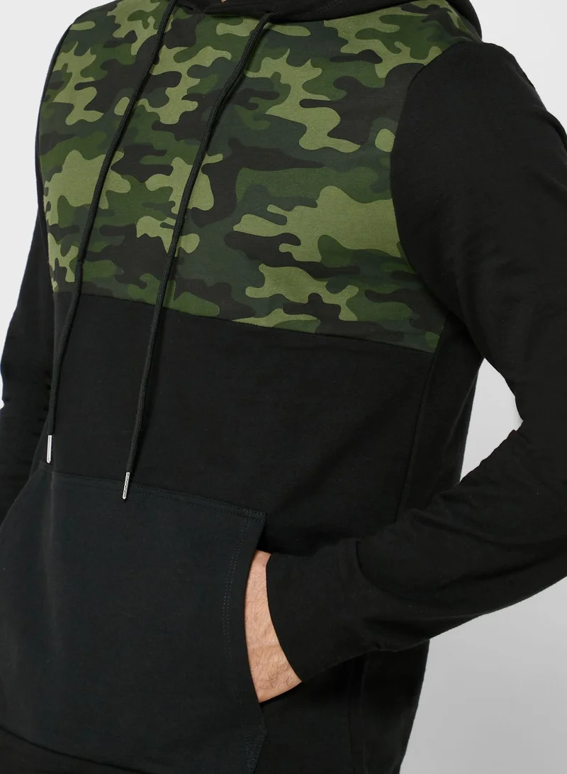 Seventy Five Camo Block  Hoodie