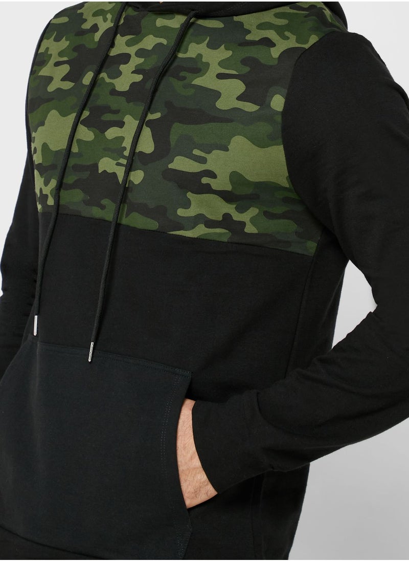 Seventy Five - Camo Block  Hoodie - Image 1