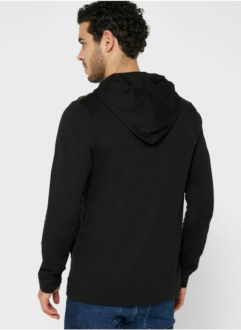 Seventy Five - Camo Block  Hoodie - Image 1