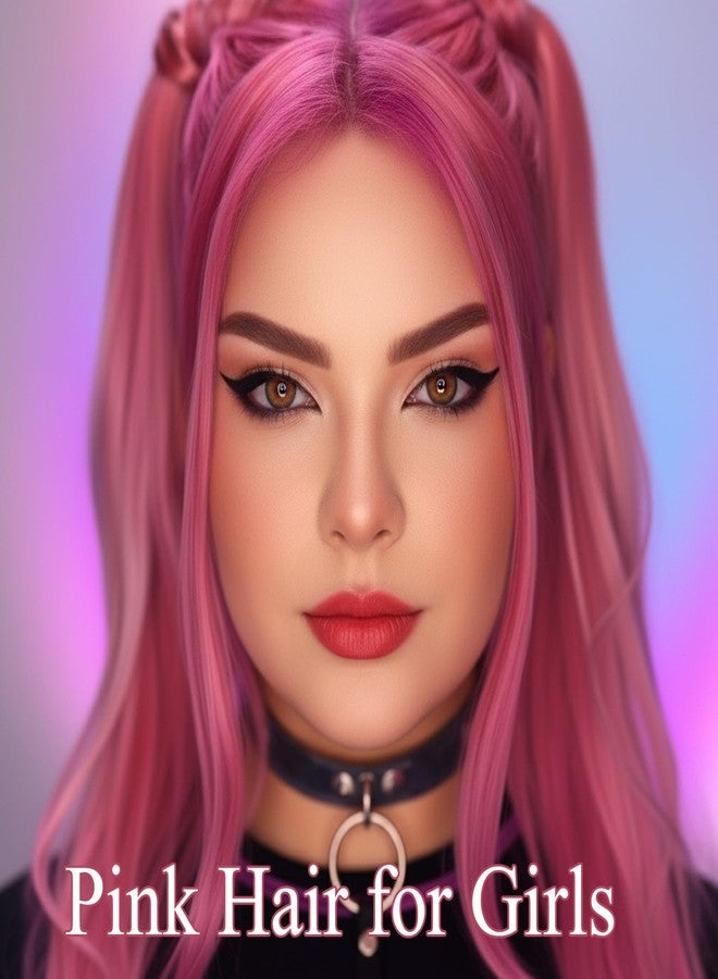 Paminify Pink Temporary Hair Dye,Washable Temporary Hair Color for Halloween,Instant DIY Hair Dye Coloring Gel Cream for Cosplay Carnival Sport Events Birthday Party - Image 4