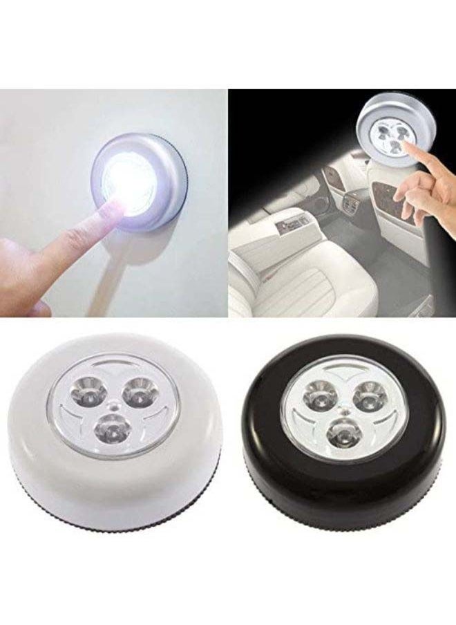 6-Piece LED Battery-Powered Wireless Stick-On Push Light Set Silver - pzsku/Z1CBDD54775FB9C92840AZ/45/_/1730051396/067dffb9-dd80-4e87-92ca-8aca27ec56ab