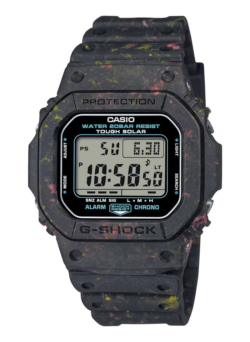 CASIO G-SHOCK Men's Watch Multicoloured Digital 5600 SERIES - G-5600BG-1DR  - Image 1