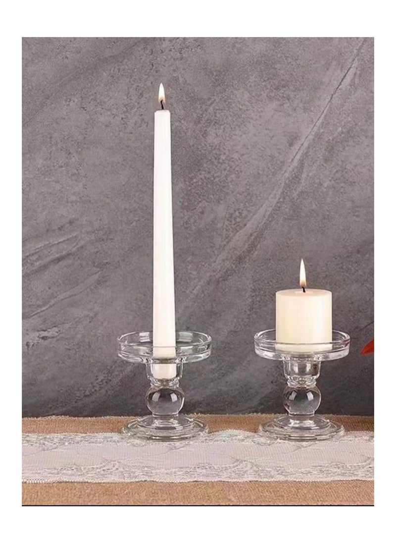 Generic - Crystal Candle Holder used for home decor - Image 1
