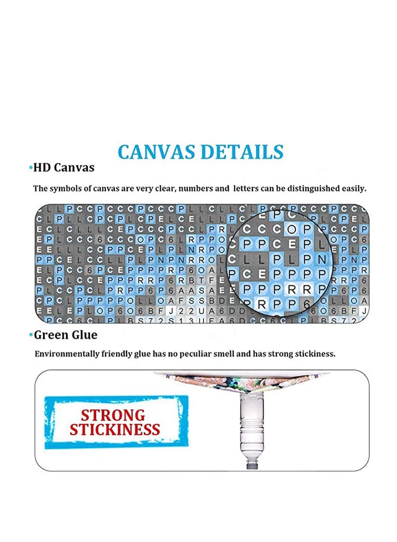 SYOSI Diamond Painting for Adults Kids, Full Round Drill Rhinestone Diamond Art Kits, DIY 5D Diamond Painting by Numbers Kits Perfect for Gift, Home Wall Decor Starry and Forest - Image 4