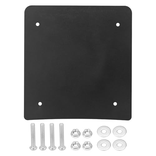 LKV Tour Pack Plate Reinforcement for Harley Touring 2014+, Inner Mounting Base Plate for Chopped Razor King Tour Pak, Perfect Fit Hole Alignment, No Drill Install, 2MM Stainless Steel - Image 1