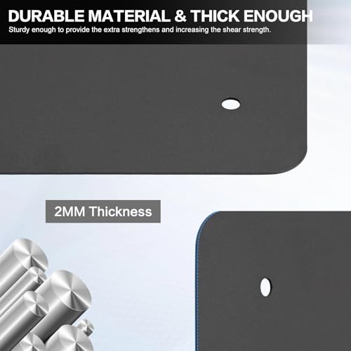 LKV Tour Pack Plate Reinforcement for Harley Touring 2014+, Inner Mounting Base Plate for Chopped Razor King Tour Pak, Perfect Fit Hole Alignment, No Drill Install, 2MM Stainless Steel - Image 4
