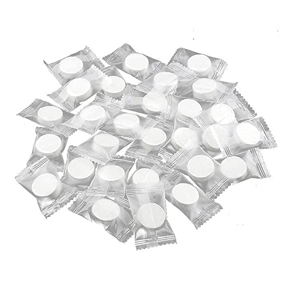 DAIDSUKE RAGHUVIR PACK OF 10 Emergency Pocket hankey Small Towel For Travelling Magic Chocolate Shape Tablet Tissue Paper Disposable Water Wet Wipe Napkin For Travel - Image 5