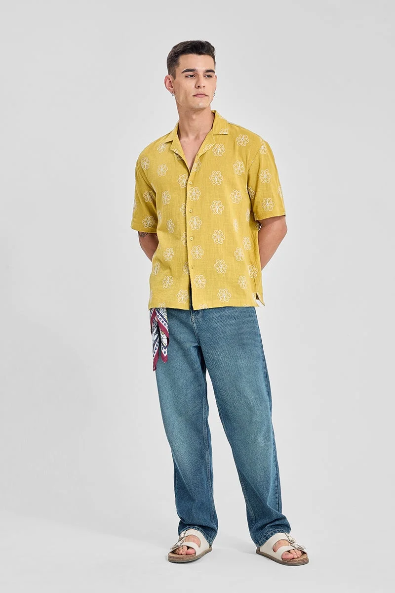 سنيتش قميص مطرز قطن %