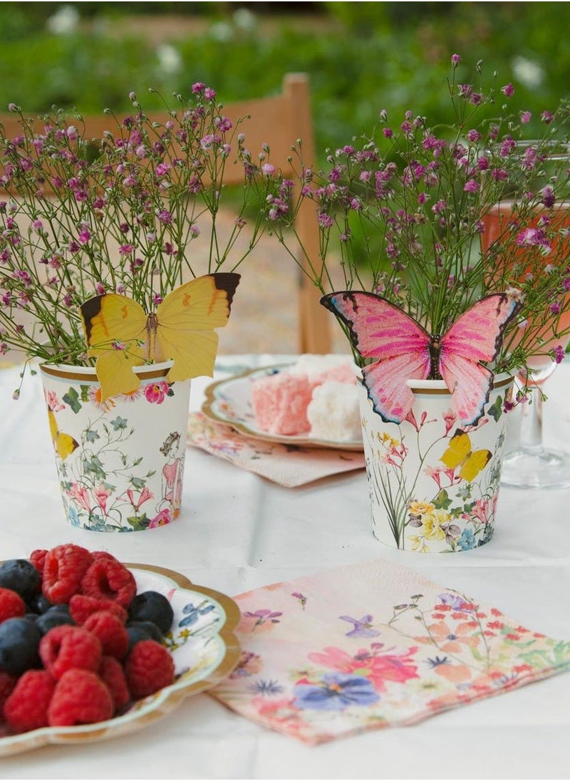 Talking Tables - Butterfly & Fairy Paper Cups - 12 pack - Image 1
