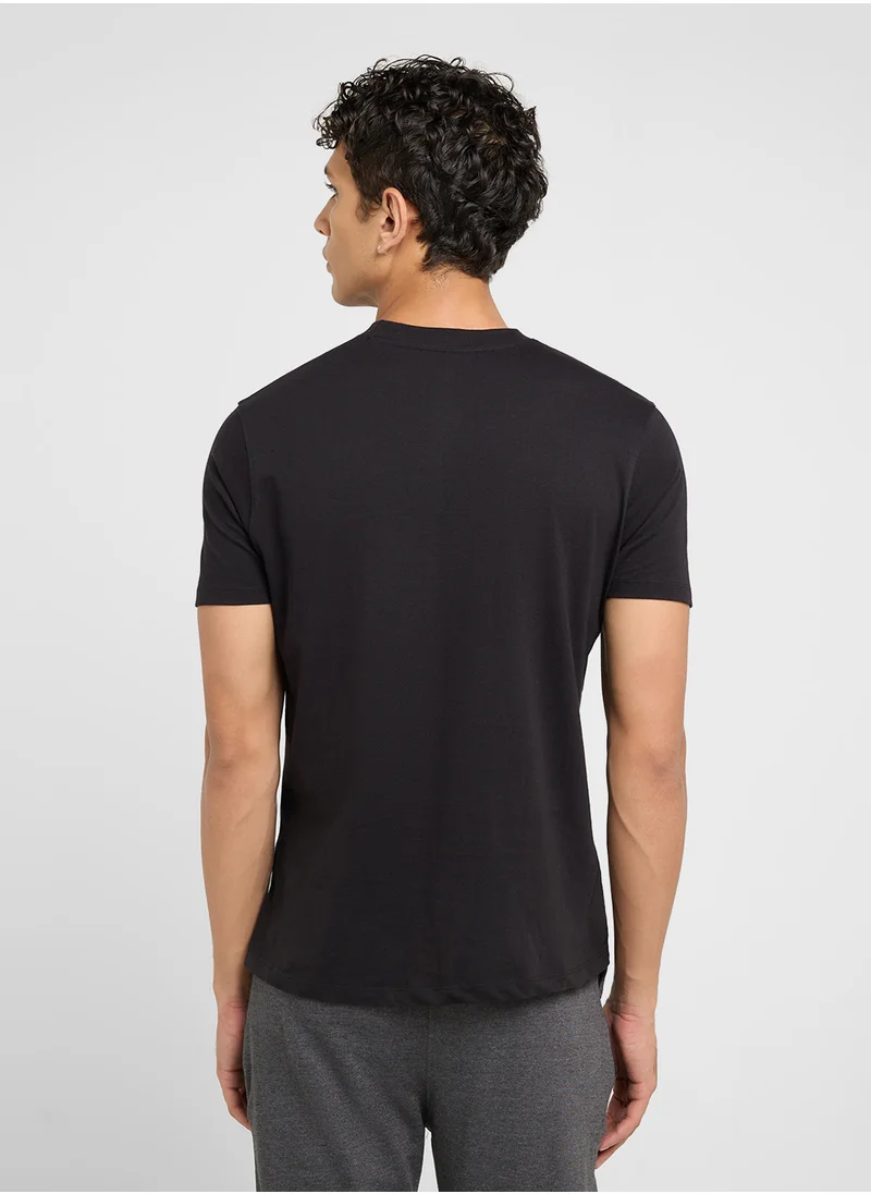 سفنتي فايف بيسيكس Printed T-Shirt