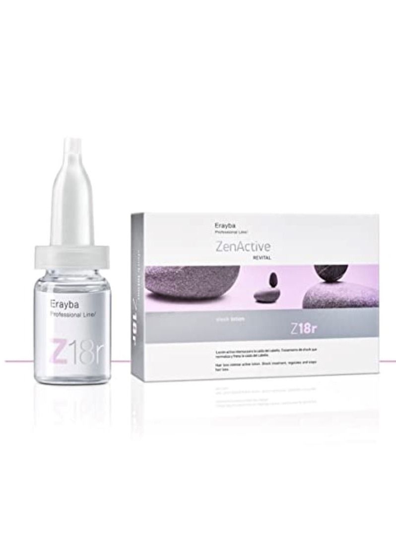 Erayba ZainActive Z18r Ampoules for Hair Loss 12 Pcs x 8 ml - Image 1