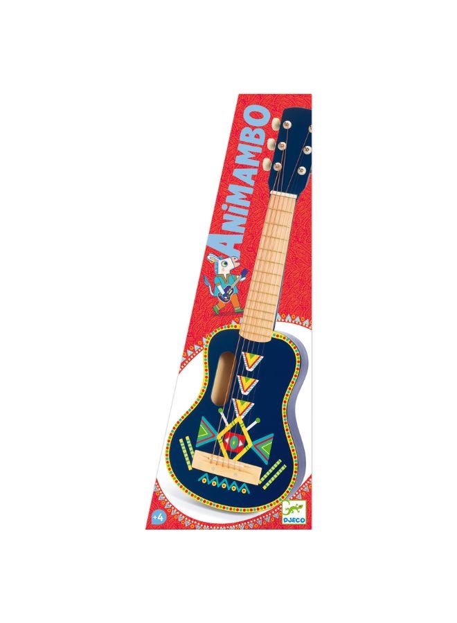 DJECO Animambo Toy 6 Metallic Strings Guitar - Image 1