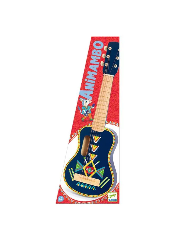 دجيكو Animambo Toy 6 metallic strings Guitar