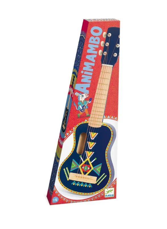 دجيكو Animambo Toy 6 metallic strings Guitar