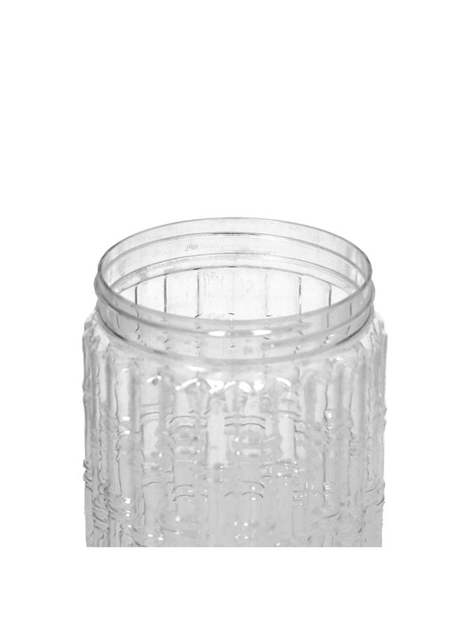 Royalford Christy Canister Clear/Brown 1.5Liters - Image 2