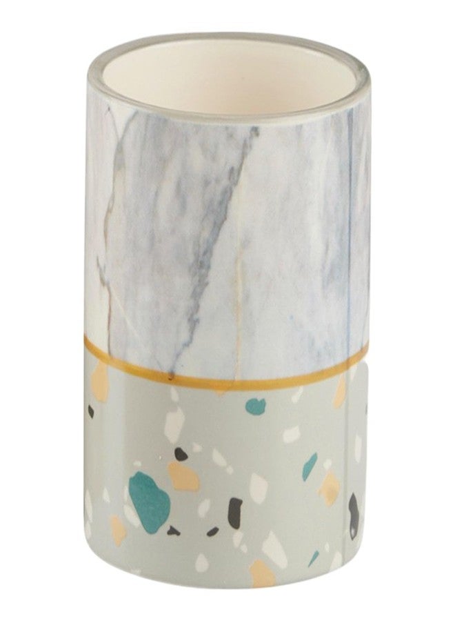Kookee Ceramic Tumbler Holder - Stylish & Durable Bathroom Organizer (1 Piece) Multi (10472-TM) - Image 1