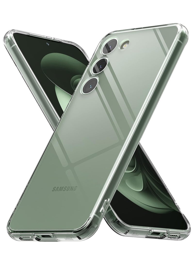 Bills Samsung Galaxy S23 PLUS Case - Crystal Clear Soft TPU Slim Anti-Shock Transparent Back Cover with Reinforced Bumper Corners for Ultimate Protection - Image 1