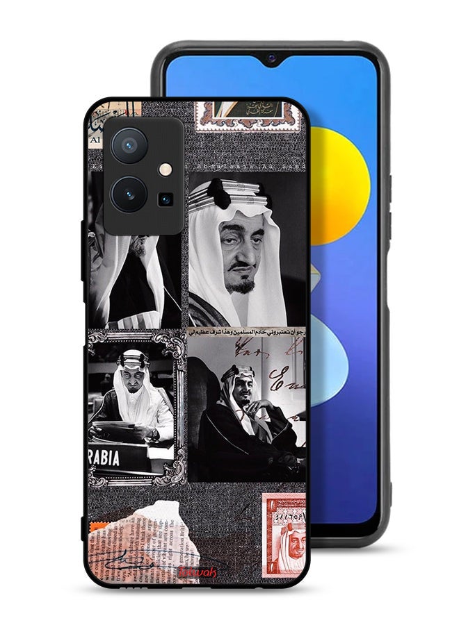 Tolwak Vivo Y75 5G Protective Case Cover King Faisal Vintage Poster - Image 1