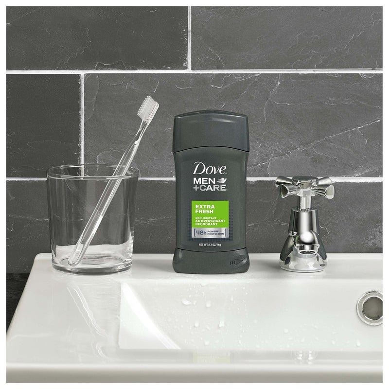 Dove Men+Care Antiperspirant Stick Extra Fresh 2.7 oz, Twin Pack - Image 5