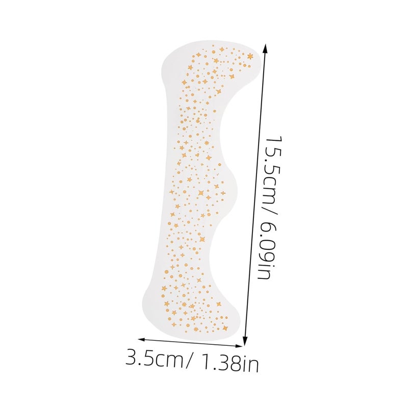 20pcs Freckle Stickers for Face Natural Glitter Freckles Temporary Tattoos Skin-friendly Easy Removable Makeup for Parties and Festivals - Image 2