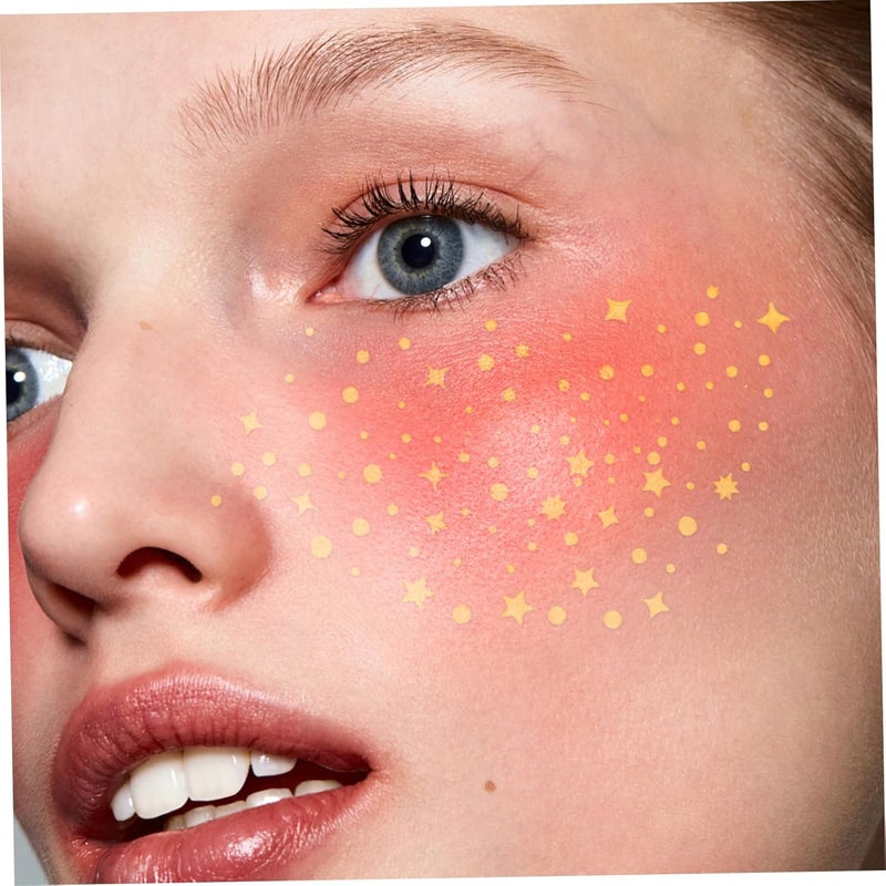 20pcs Freckle Stickers for Face Natural Glitter Freckles Temporary Tattoos Skin-friendly Easy Removable Makeup for Parties and Festivals - Image 4