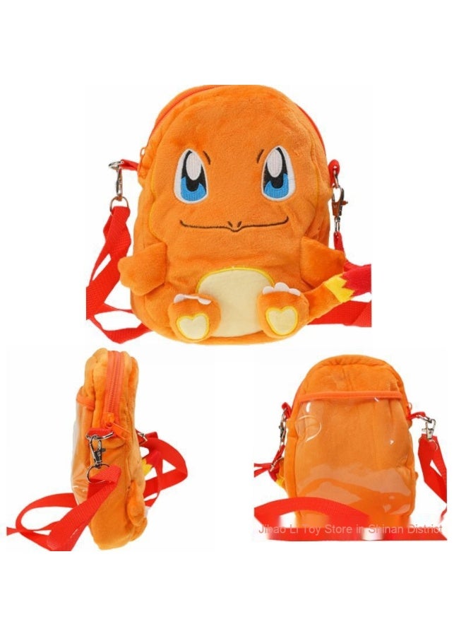 Psyduck, Eevee, and Charmander Plush Crossbody Bag  - Image 2