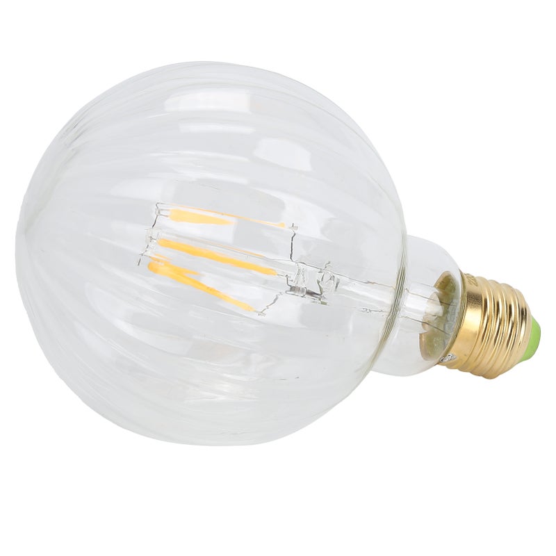 G95 Retro Bulb E27 4W 220V WatermelonShape LED Filament Lamp Bulb Decorative Lighting Warm Light(Transparent ) - Image 2