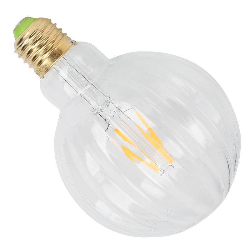 G95 Retro Bulb E27 4W 220V WatermelonShape LED Filament Lamp Bulb Decorative Lighting Warm Light(Transparent ) - Image 5