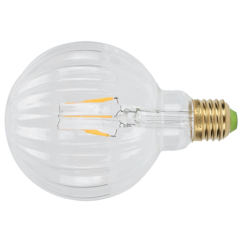 G95 Retro Bulb E27 4W 220V WatermelonShape LED Filament Lamp Bulb Decorative Lighting Warm Light(Transparent ) - Image 1