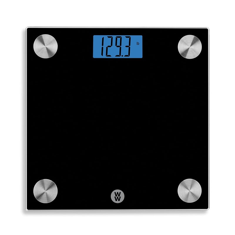 CONAIR Weight Watchers Scales by Conair Scale for Body Weight Digital Bathroom Scale in Black - Image 1