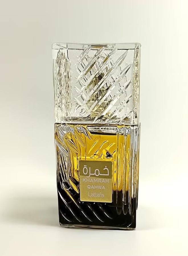 Lattafa Khamrah Qahwa Eau De Parfum for Unisex - 100ml - Image 3