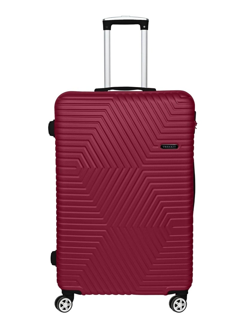 TrekKit Lightweight Luggage Set of 3 Bag - 3 Sizes Hardshell Suitcase Spinner Luggage for Travel | ABS Luggage with 4 Spinner Wheels (Red, Set of 3) - pzsku/Z1CBEFFAFAB39C4A9445FZ/45/_/1737589564/3b37c63c-2ebc-4eaa-b4a2-75125fa9e6b8