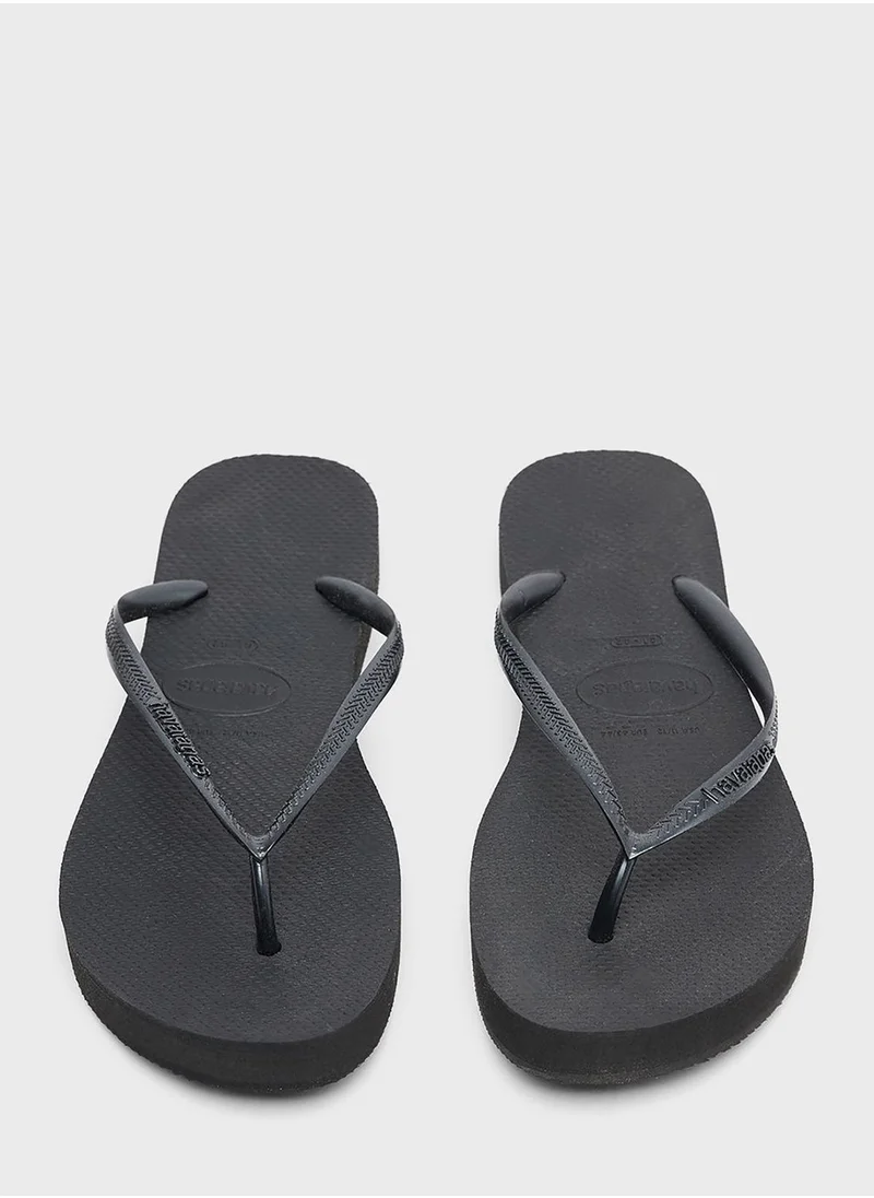 هافاياناس Slim Logo Flip Flops