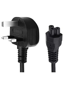 ELTRAZONE UK Power Cord Flower Type AC Cable 3 Pin with Fuse – 1.5 Meters Long, Durable and Safe, Compatible with UK Plugs, Household Appliances, and Electronics  - Image 3