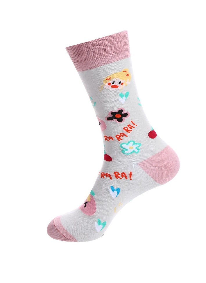 Generic - Unisex Absorb Sweat and Deodorize Socks 3 Pairs High Quality Socks One Size Fits All - Image 1