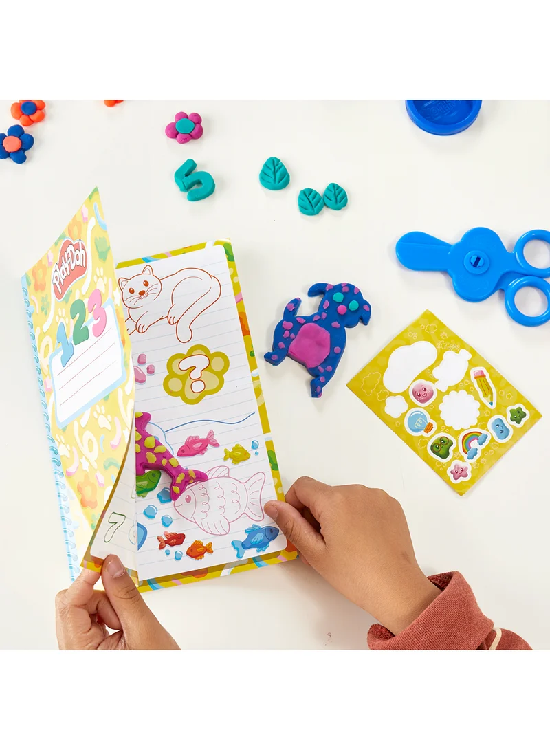 Play-Doh School Activities Set, Preschool Toys for Kids 3 Years and Up, Back to School Classroom Gifts