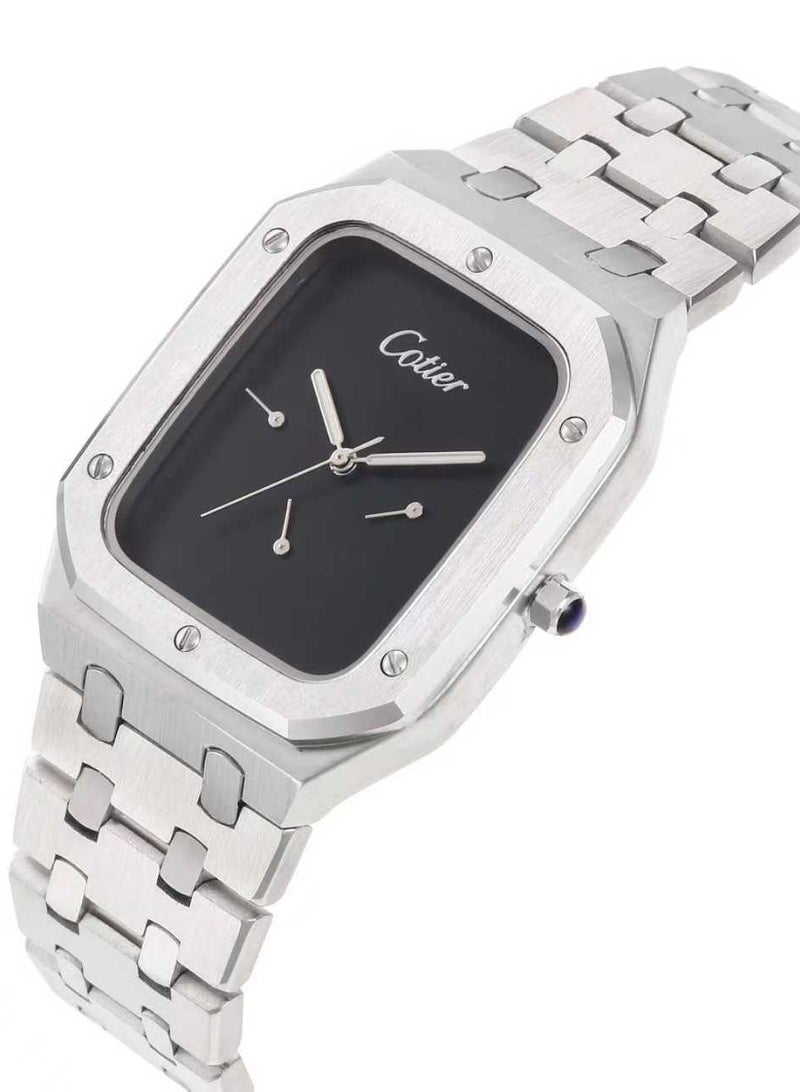 ساعة رجالي ستانلس ستيل