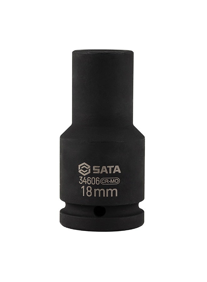 SATA GL34607 3/4" Drive 6 Point Deep Impact Socket 19mm - Image 1