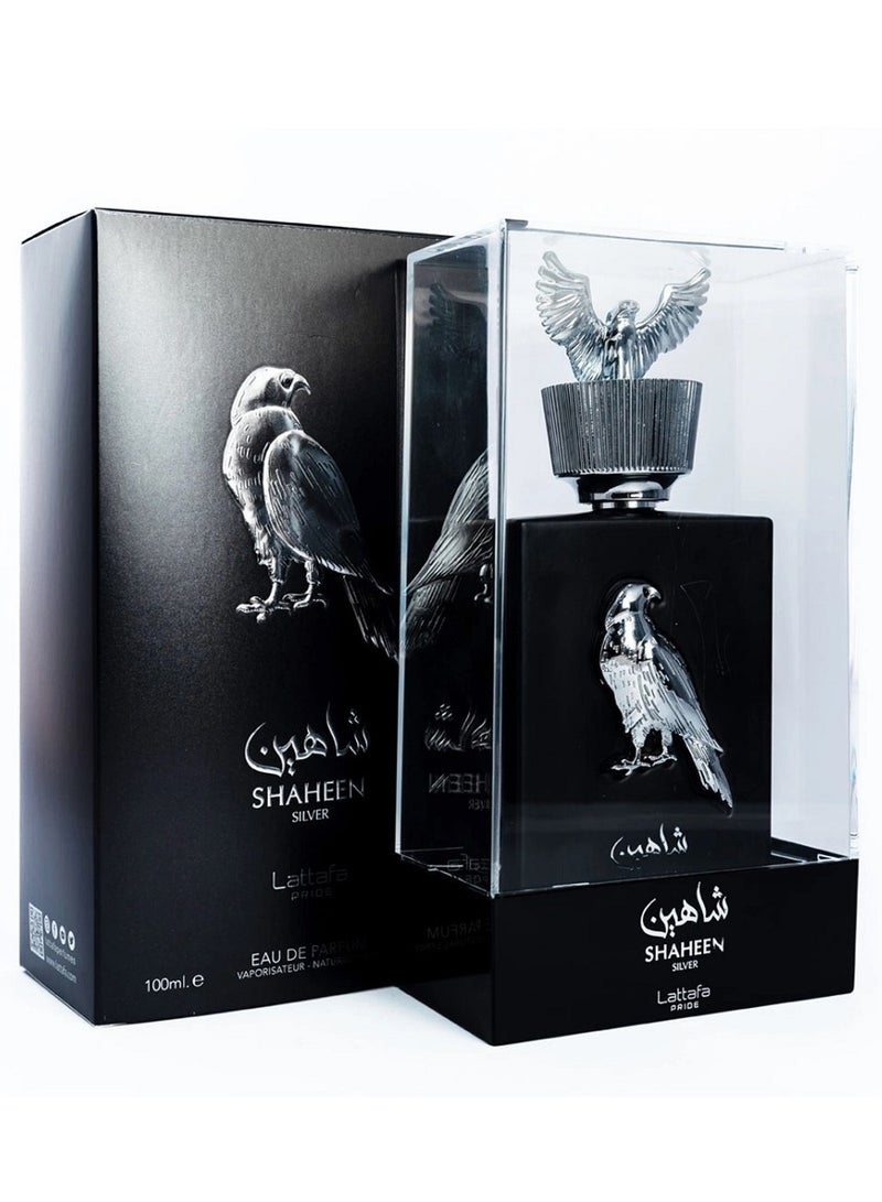 Lattafa Shaheen Silver Perfume EDP 100ml By Lattafa Pride - Image 2