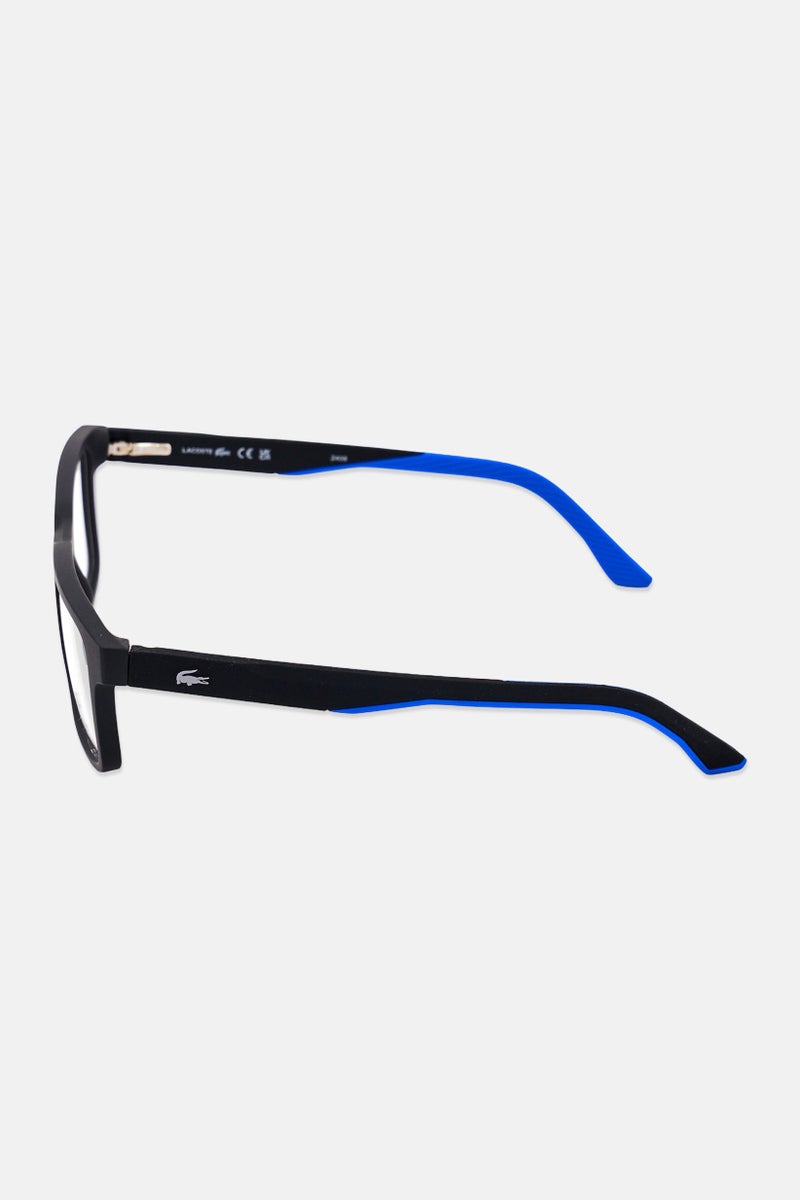 LACOSTE Men L2922 Rectangle Eyeglasses, Black - Image 4