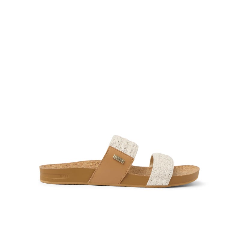 REEF Womens Sandals, Cushion Vista, Vintage Textile, 8 - Image 4