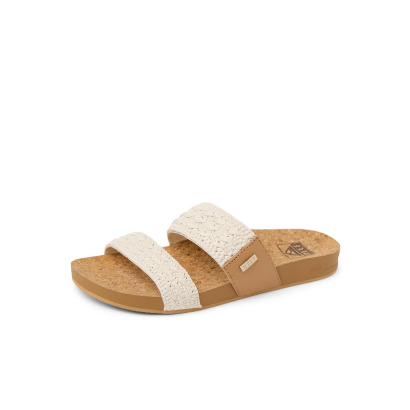 REEF Womens Sandals, Cushion Vista, Vintage Textile, 8 - Image 1