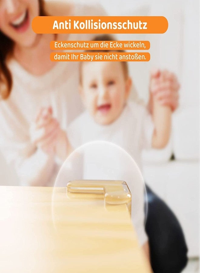 YORTEN Corner Protectors High Resistant Baby Proofing Corner Guards Soft and Transparent, Covered Adhesive, Improved Tasteless Corner Covers for Furniture Sharp Corner pic (10) - Image 4