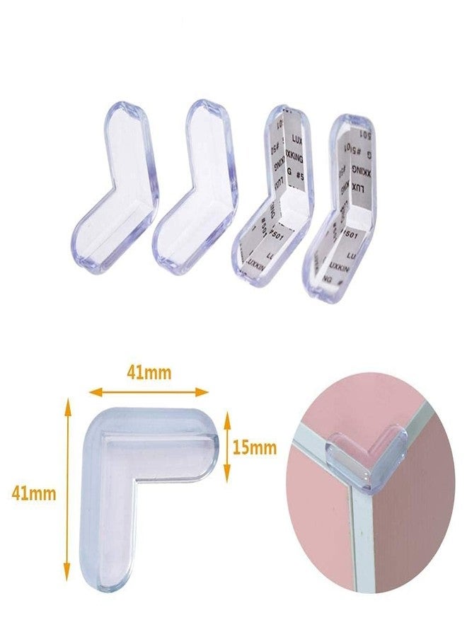 YORTEN Corner Protectors High Resistant Baby Proofing Corner Guards Soft and Transparent, Covered Adhesive, Improved Tasteless Corner Covers for Furniture Sharp Corner pic (10) - Image 3