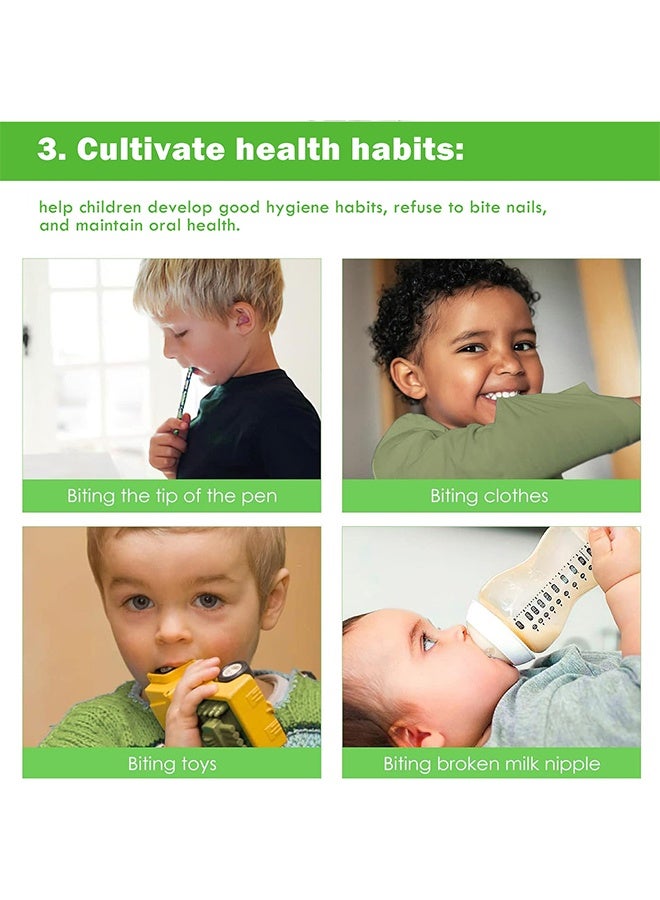 Lanthome Stop Nail Biting, Nail Biting Prevention for Adults, 2-in-1 Stop Biting Nails, Clear Nail Varnish, Stop and Grow Nail Biting, Thumb Sucking Prevention 5ml*2 - Image 5